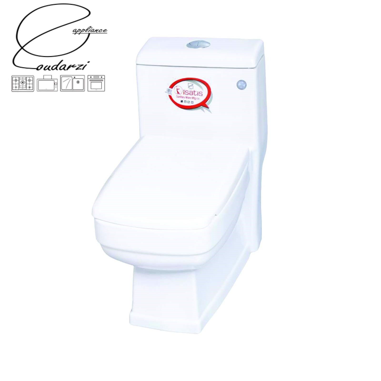 توالت فرنگی ایساتیس مدل کیمیا(فروش فقط در مازندران)