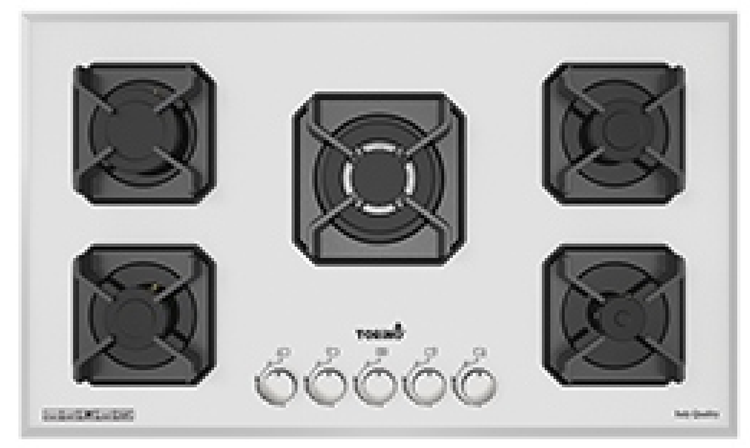 اجاق گاز صفحه ای تورینو پلاس کد TG 517W