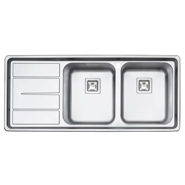 سینک پرنیان استیل PS 1226 توکار