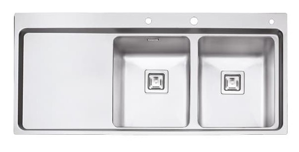 سینک پرنیان استیل PS 1227 توکار