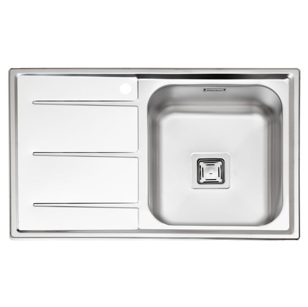سینک پرنیان استیل مدل PS2213 نیمه فانتزی توکار